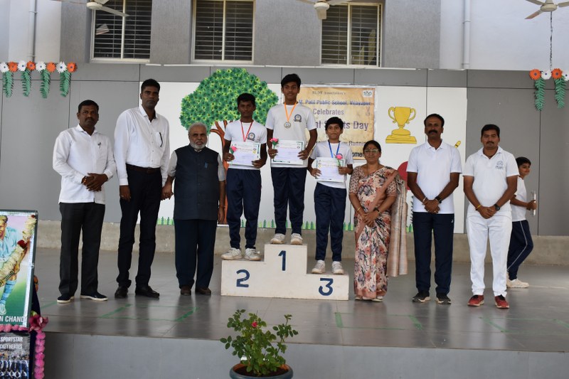 SRI B. M. PATIL PUBLIC SCHOOL, Vijayapura, Sports Day 2024