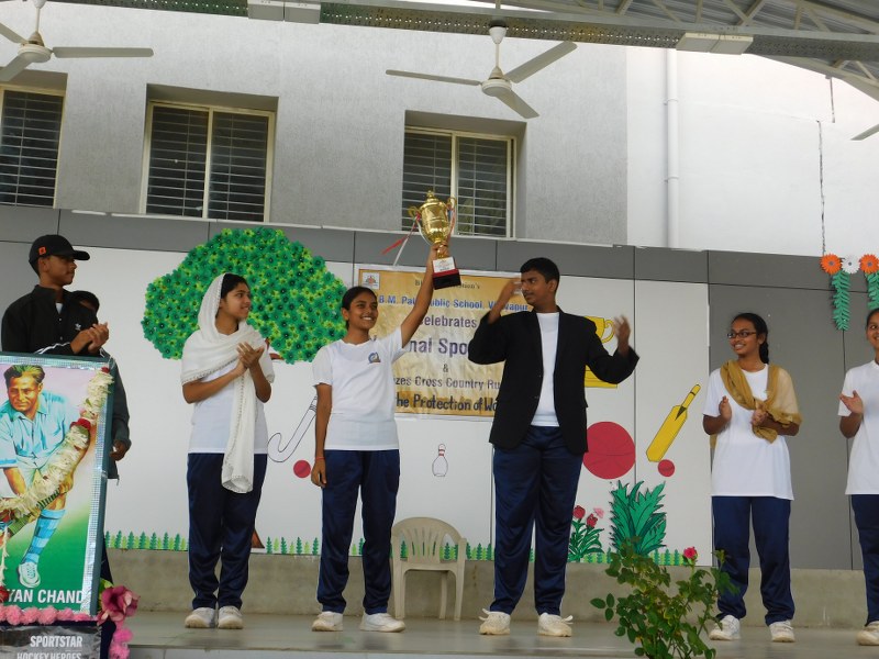 SRI B. M. PATIL PUBLIC SCHOOL, Vijayapura, Sports Day 2024